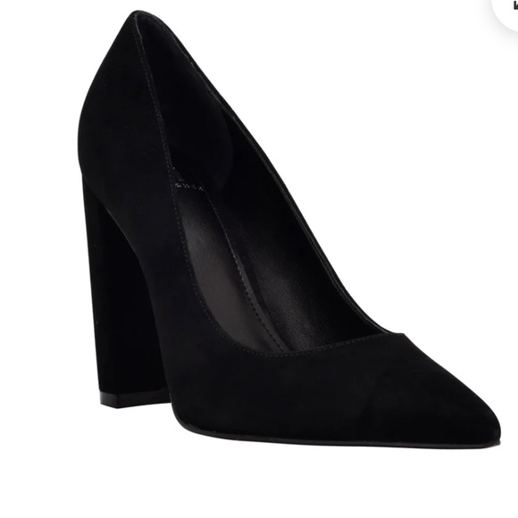 ABILENE BLOCK HEEL POINTY TOE PUMP - Picture 2 of 12